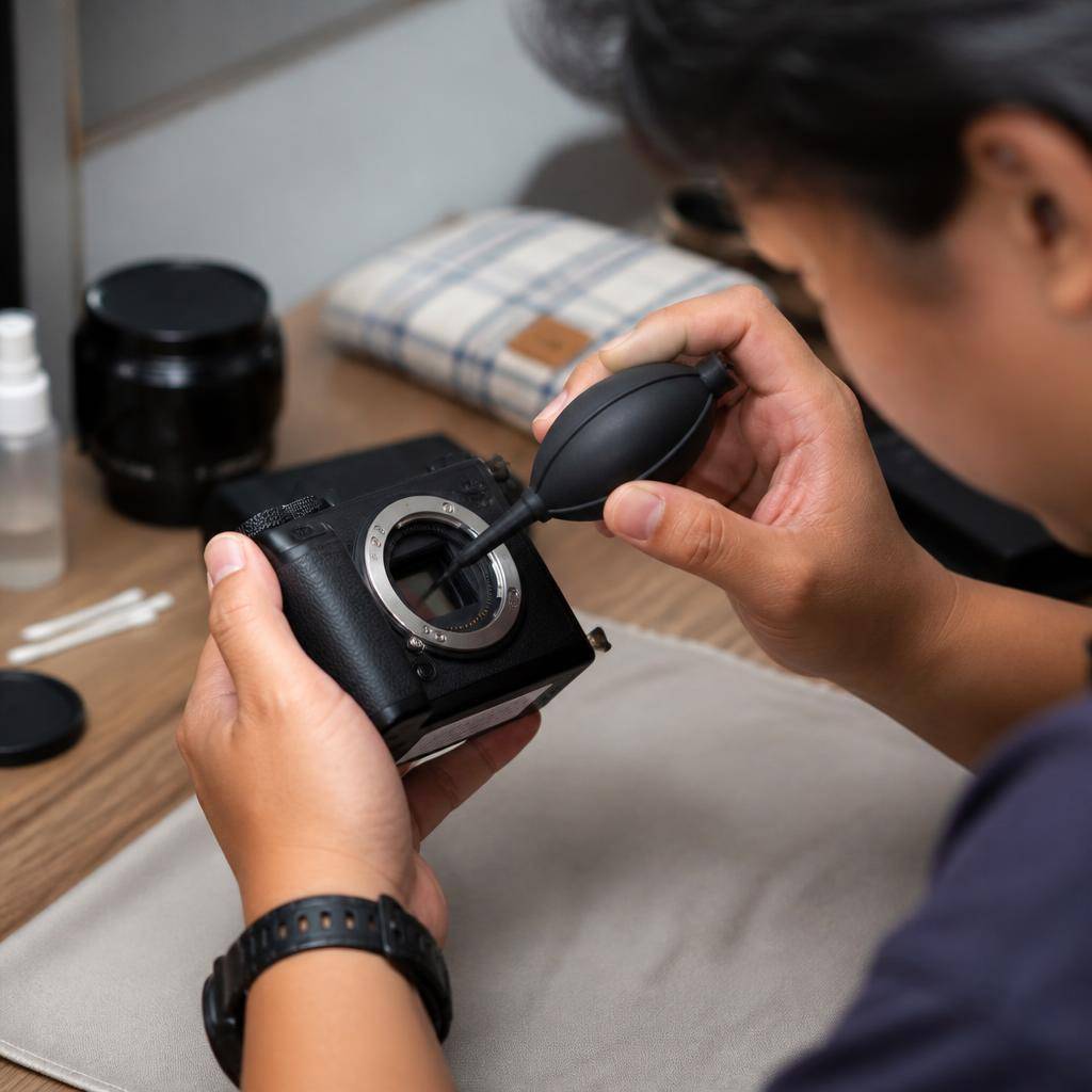 คู่มือดูแลรักษาเซนเซอร์ภาพของกล้อง mirrorless ให้สะอาดเหมือนใหม่
